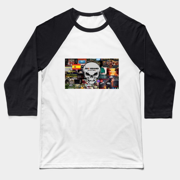 Cem12 videogames es Baseball T-Shirt by skullbox
